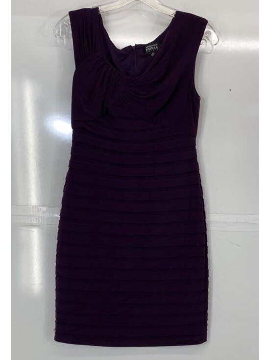 Adrianna Papell Dresses & Skirts - Adrianna Papell Petite Purple Sheath Dress Size 4P
